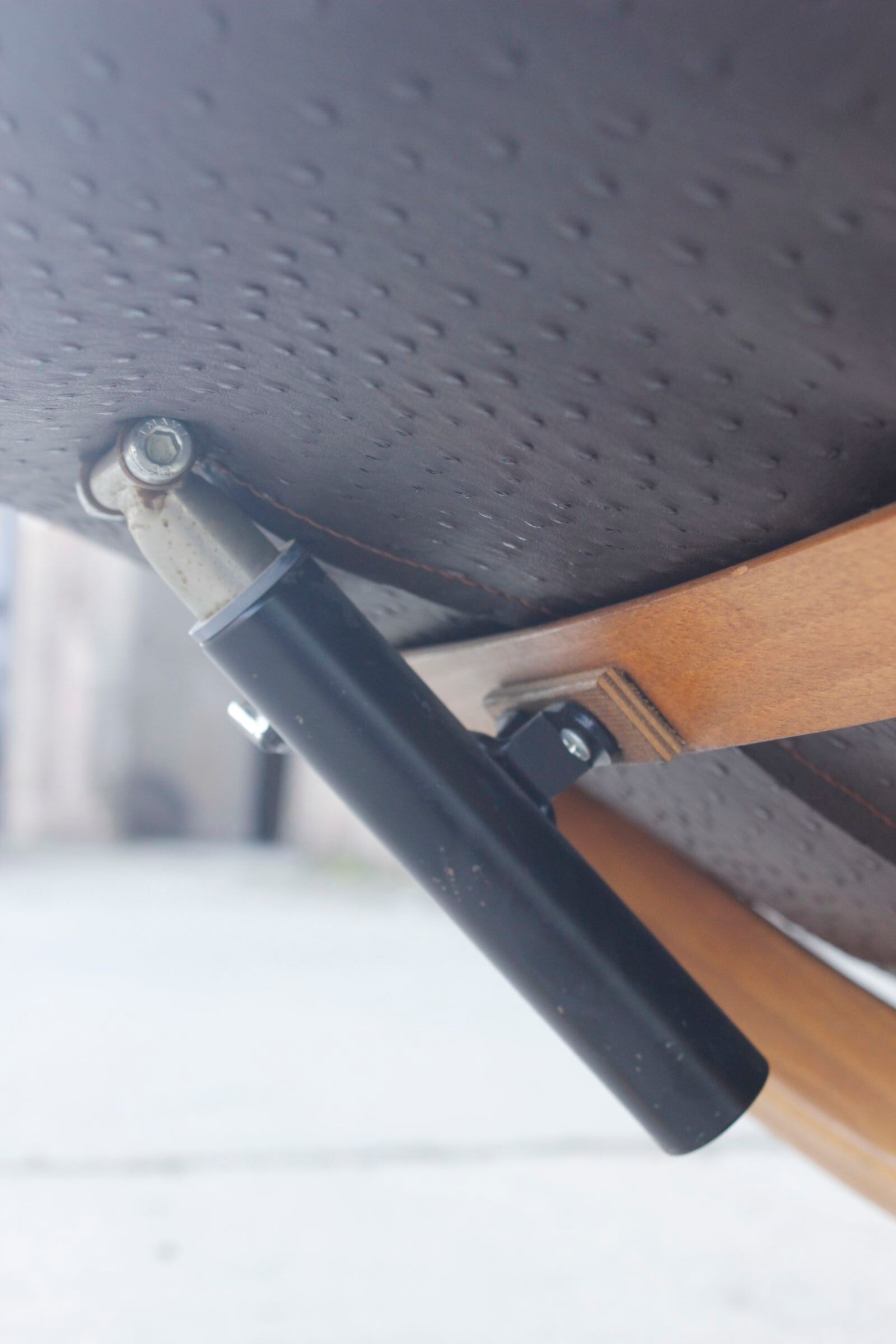 Relaxation armchair & Ottoman Scandinavian design Sweden 1960s