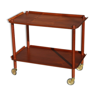 Teak trolley by Poul Hundevad for Vamdrup - Denmark - 1960
