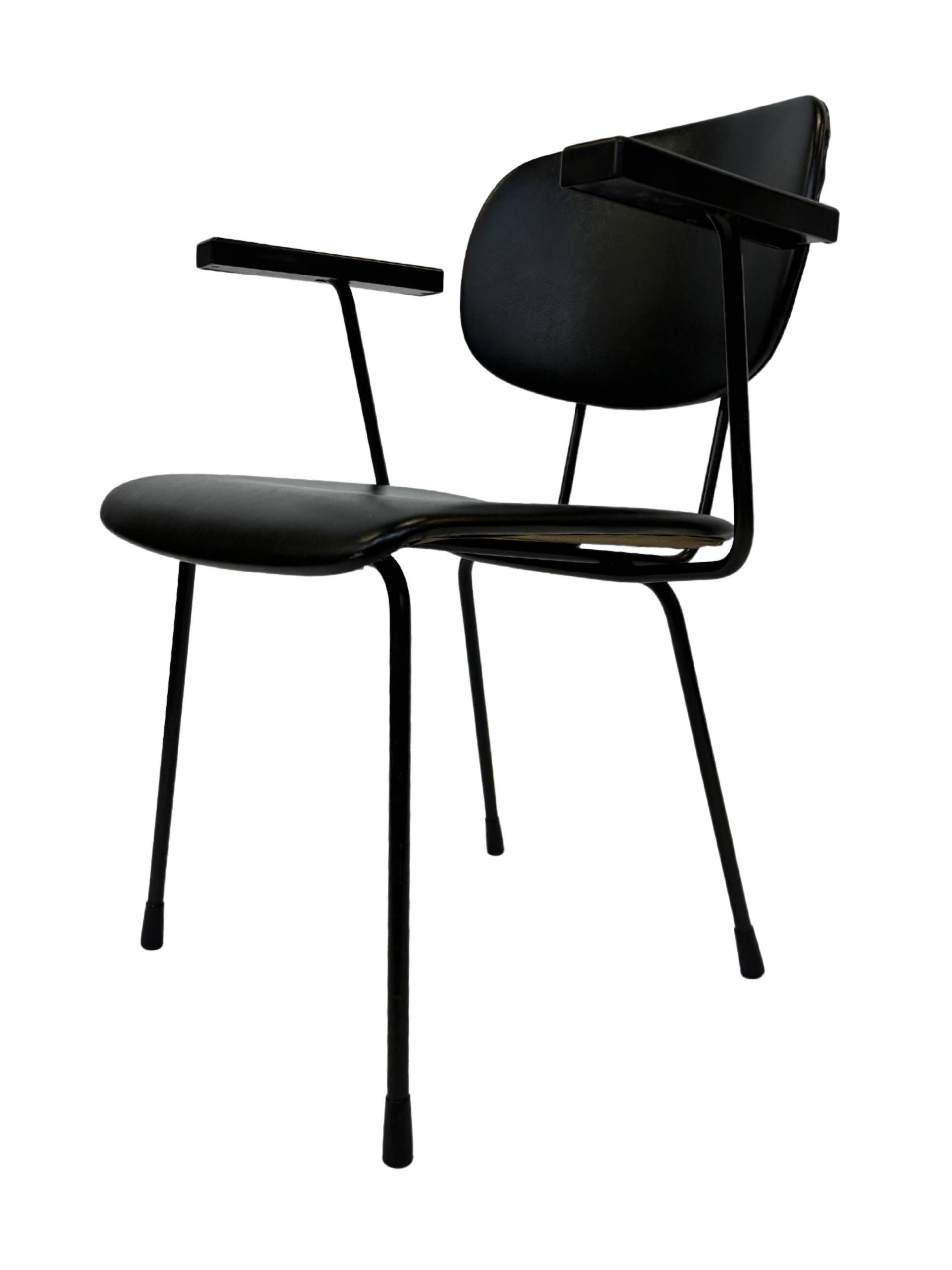 Vintage Gispen model 216 chair Wim Rietveld Design