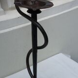 Vintage metal snake ashtray