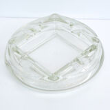 Germany pressed glass ashtray, 1970s