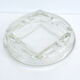Germany pressed glass ashtray, 1970s