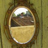 Old wall mirror