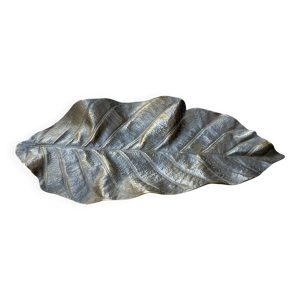 Ancien vide-poche en - feuille