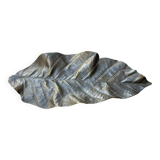 Antique bronze leaf-shaped pocket emptier – Art Nouveau / early 20th century