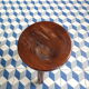 Tabouret tripode vintage en bois