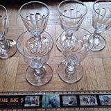 15 Verres baccarat model Chaulnes (water and wine)
