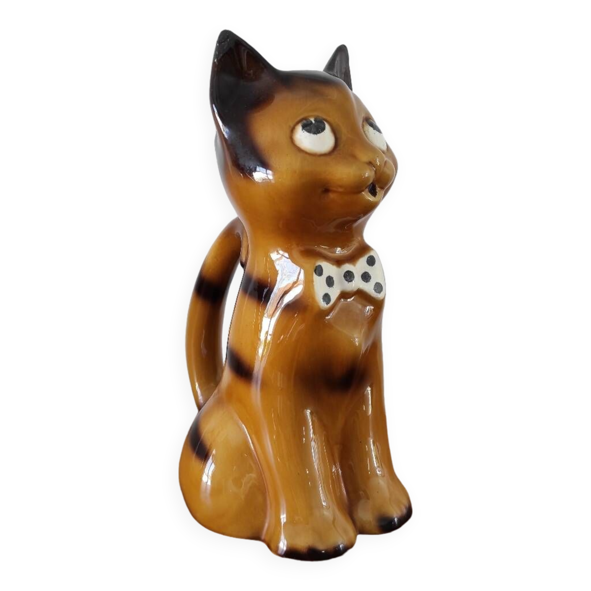 Vintage cat pitcher