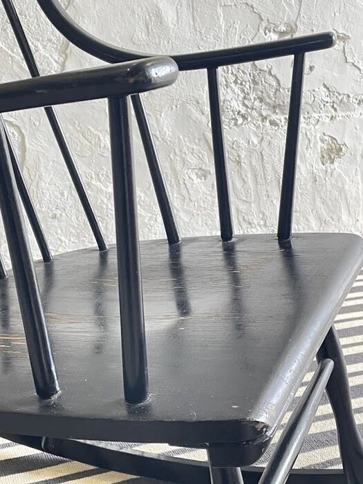 Grandessa rocking chair by Lena Larsson, Nesto, Sweden, 1960s