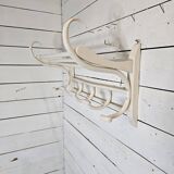 Mahieu curved wooden coat rack