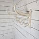 Mahieu curved wooden coat rack