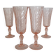 Rosaline champagne flutes