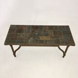 Wrought iron coffee table