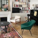 Armchair M buckle cream