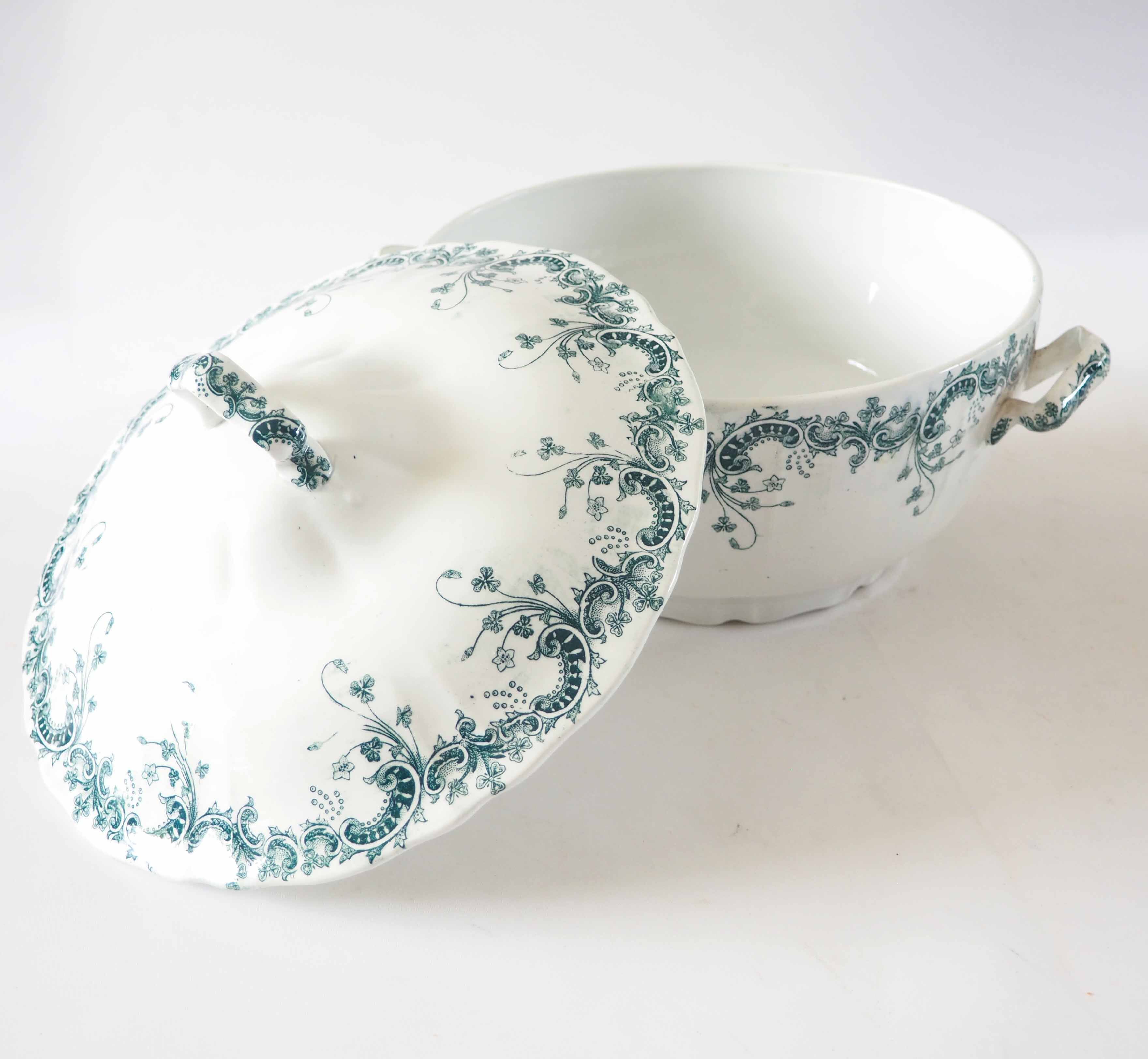 Tureen - vegetable terre de fer