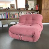 Armchair Soriana Afra and Tobia Scarpa 60s Cassina