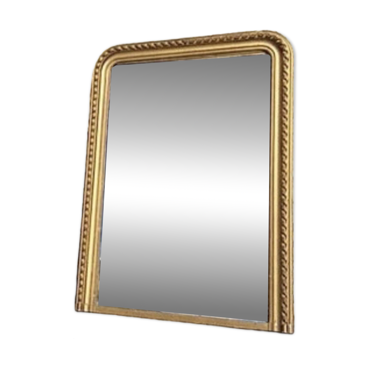 Vintage gold mirror
