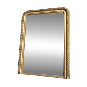 Miroir vintage doré