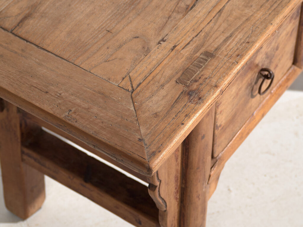 Shanxi console in elm with drawers – China, circa 1930