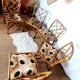 5 Bamboo chairs