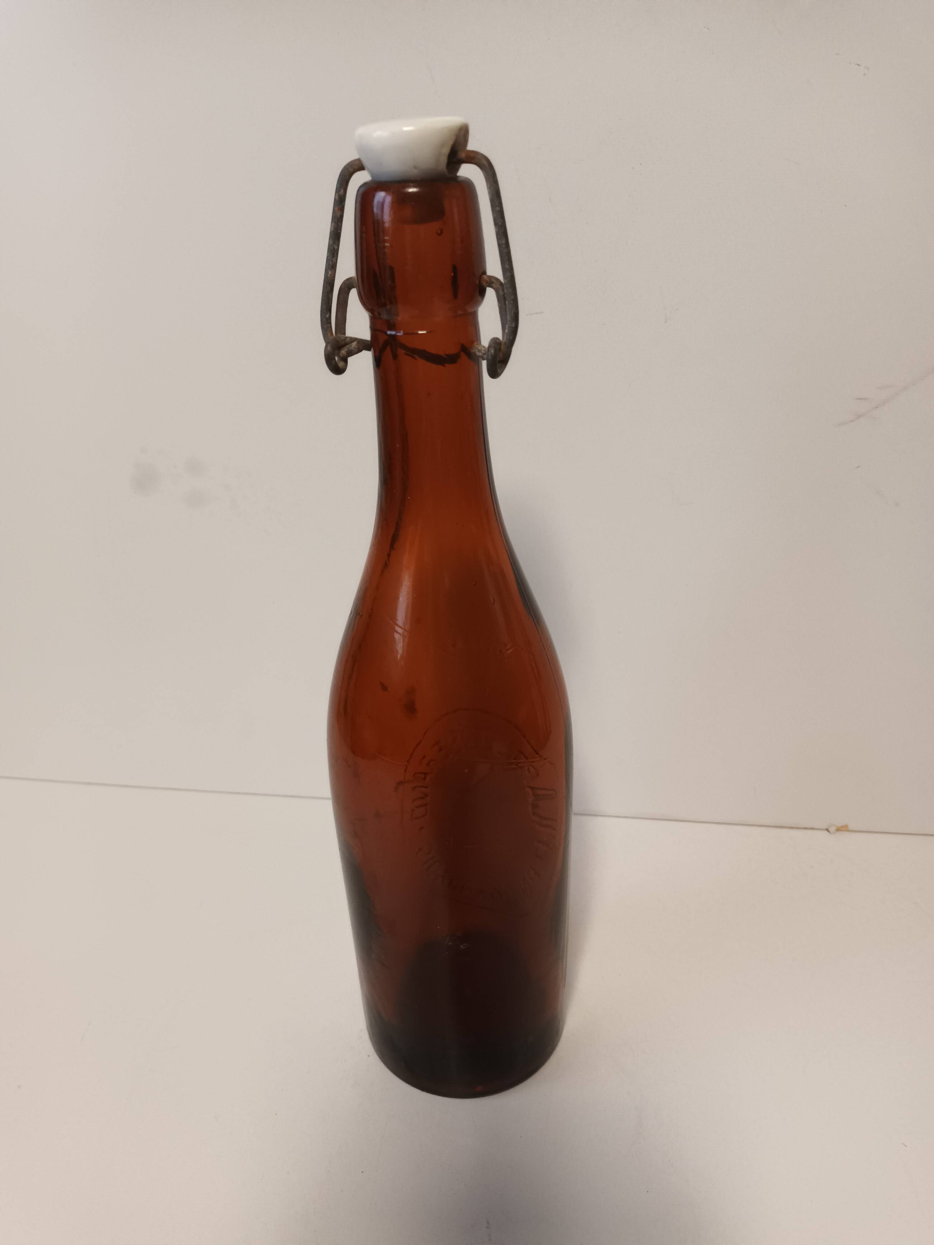 Old glass bottle