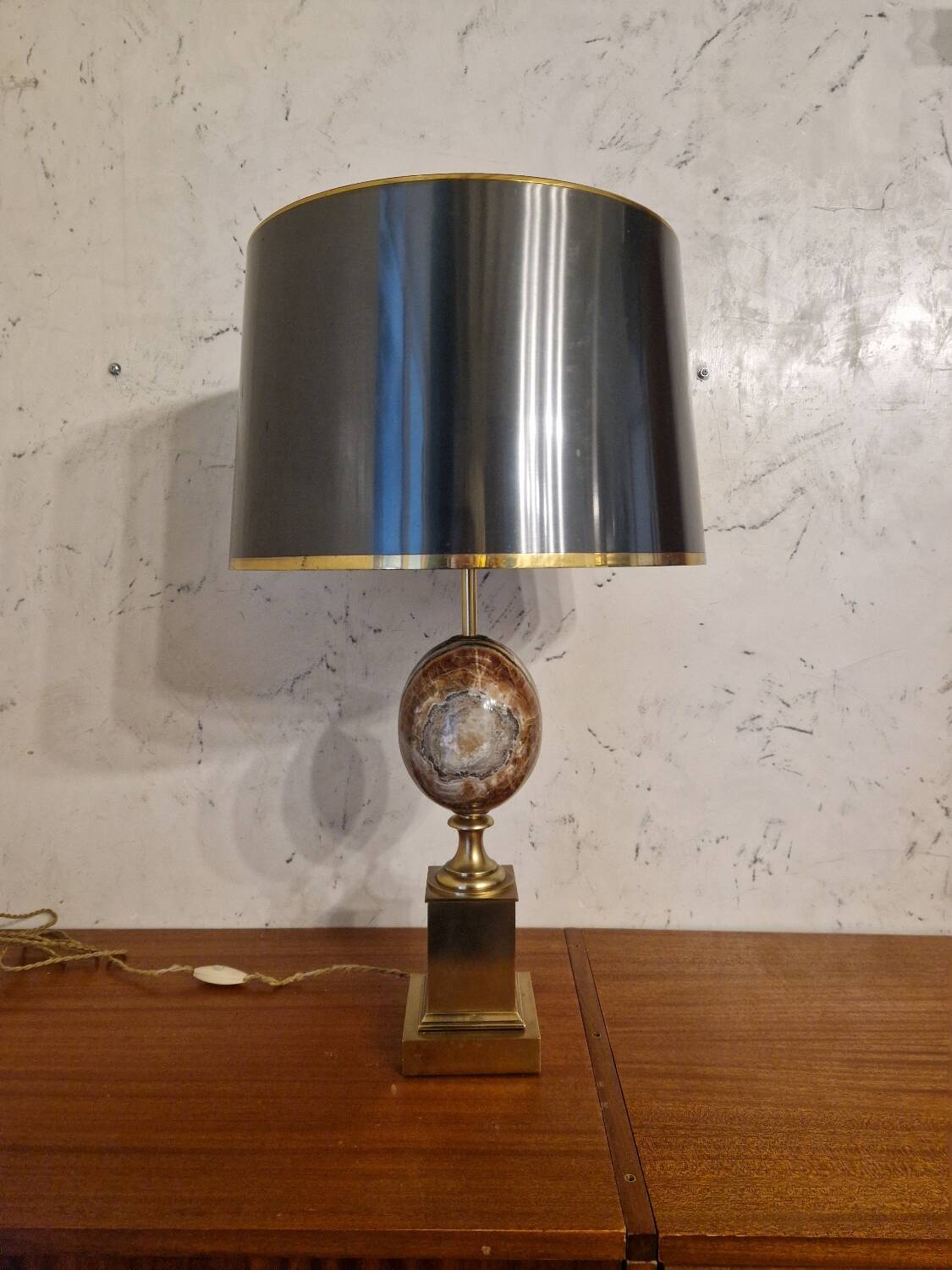 ée Charles Made in France signed, marble egg model from the 70's.