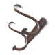 Double wall hook Curved wooden bistro 1930