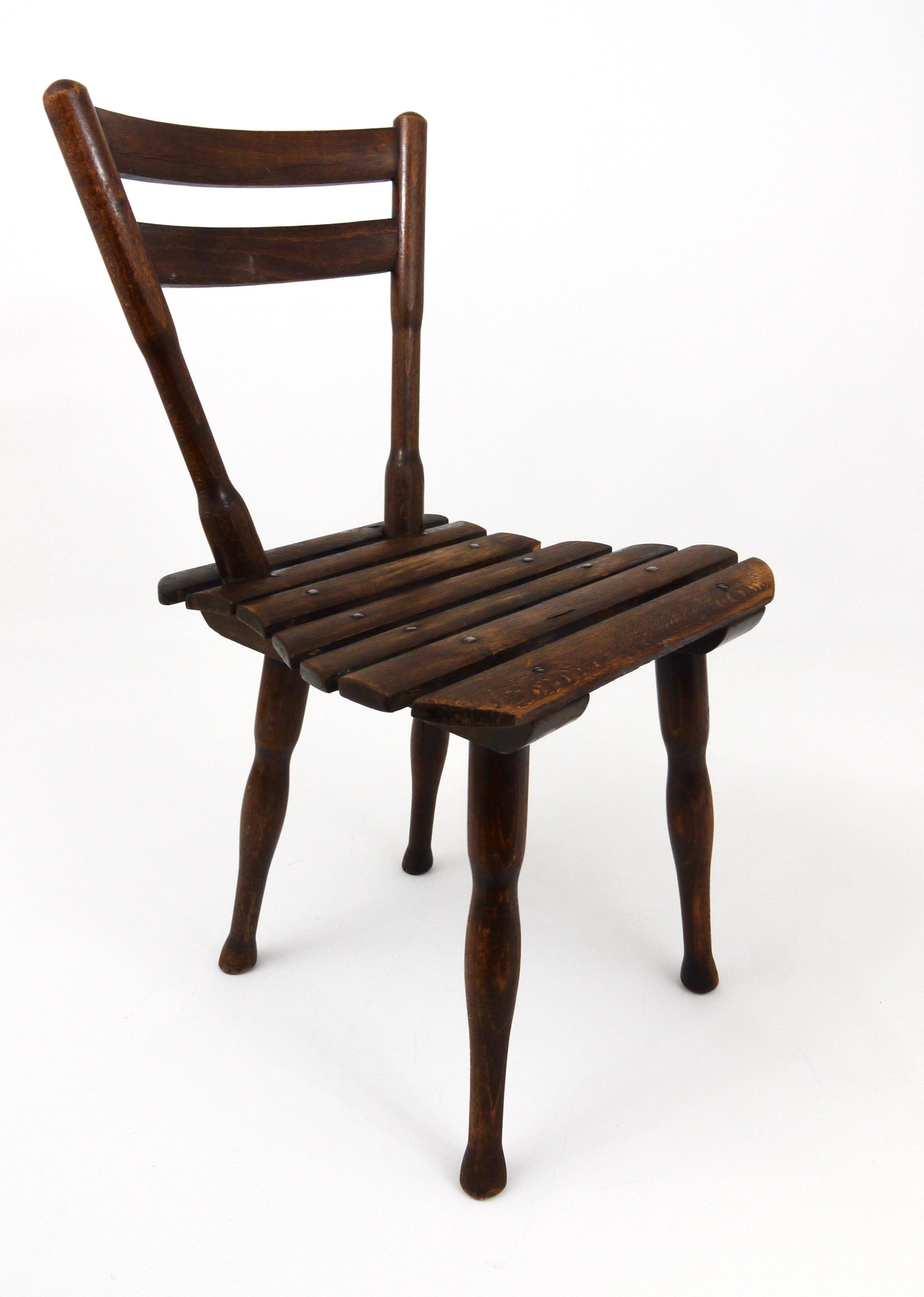 Thonet wooden chair for children, Vienna, Austria, 1900s