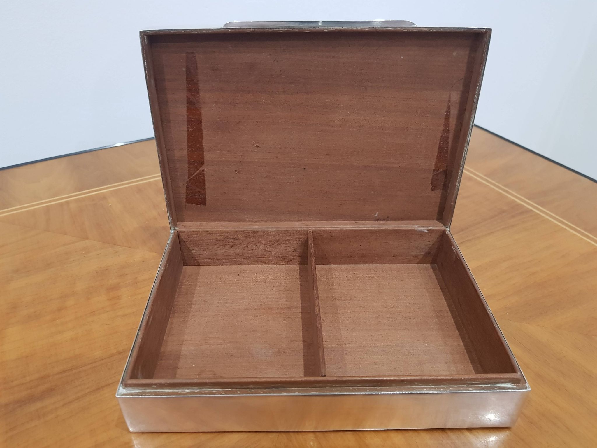 Boîte à cigares en argent 925 (Sterling)