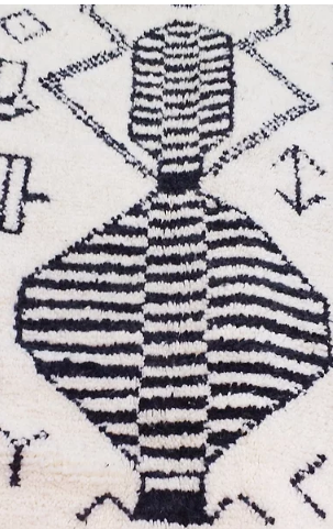 Beni Ouarain rug 240X140 cm