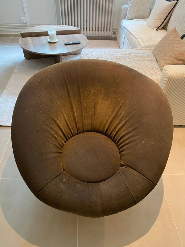 Lot de 3 Fauteuils ''Mushroom'' Space age 1970