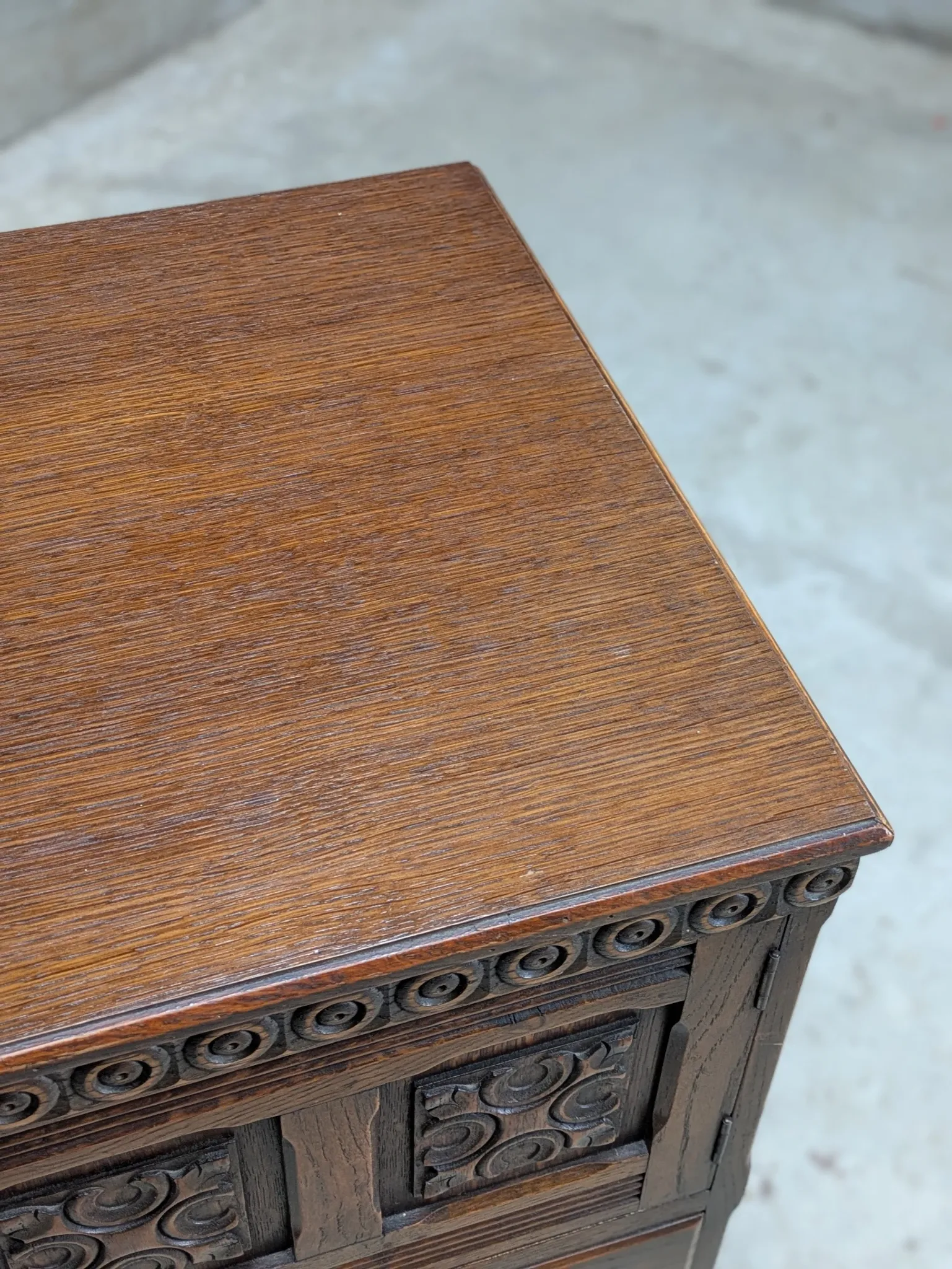 English high chest of drawers