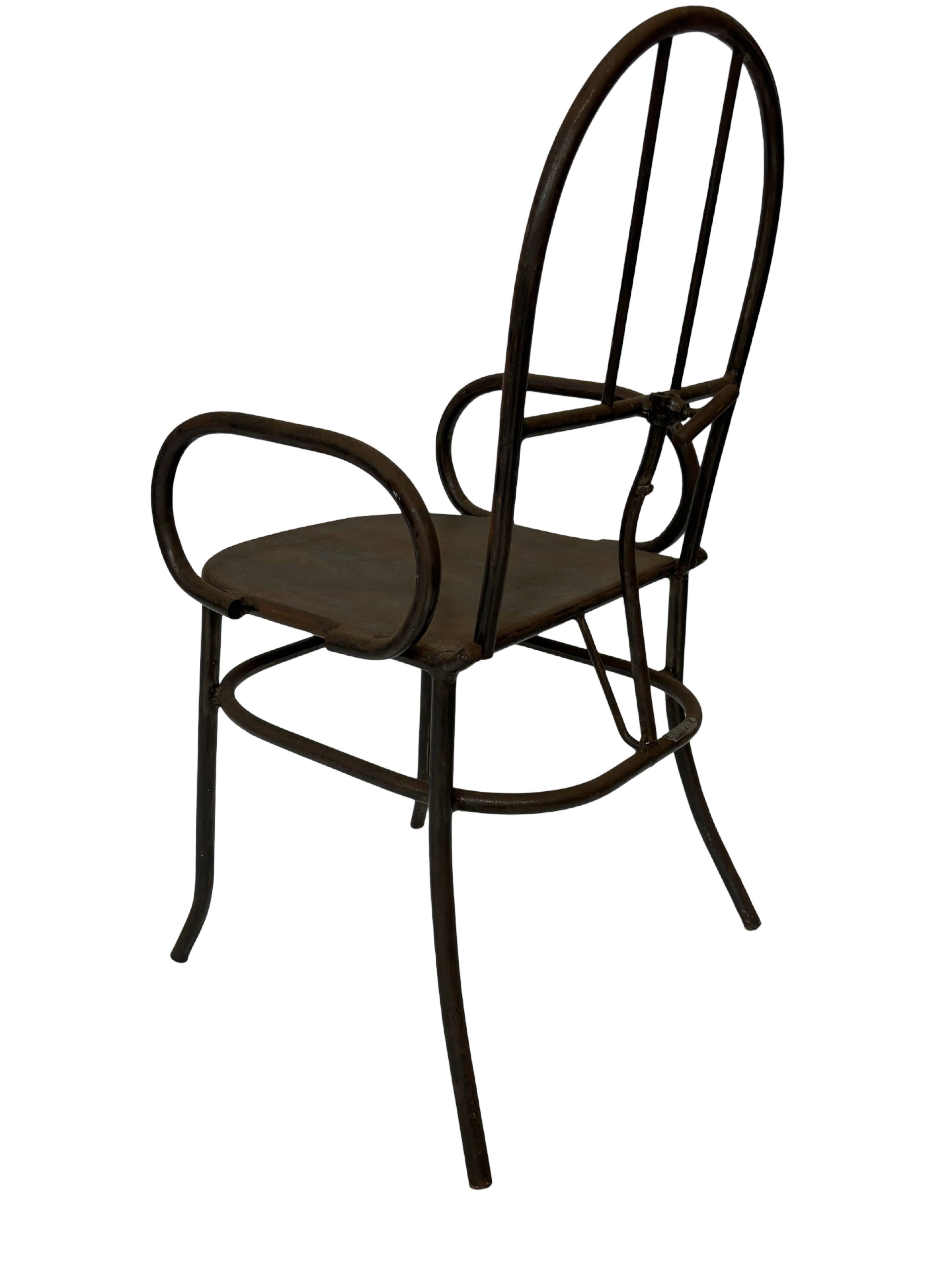Vintage industrial chair work chair man cave design chair
