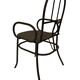 Vintage industrial chair work chair man cave design chair