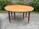 Old oval table Louis Philippe with 6 feet