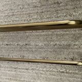 Vintage coat rack in gold metal