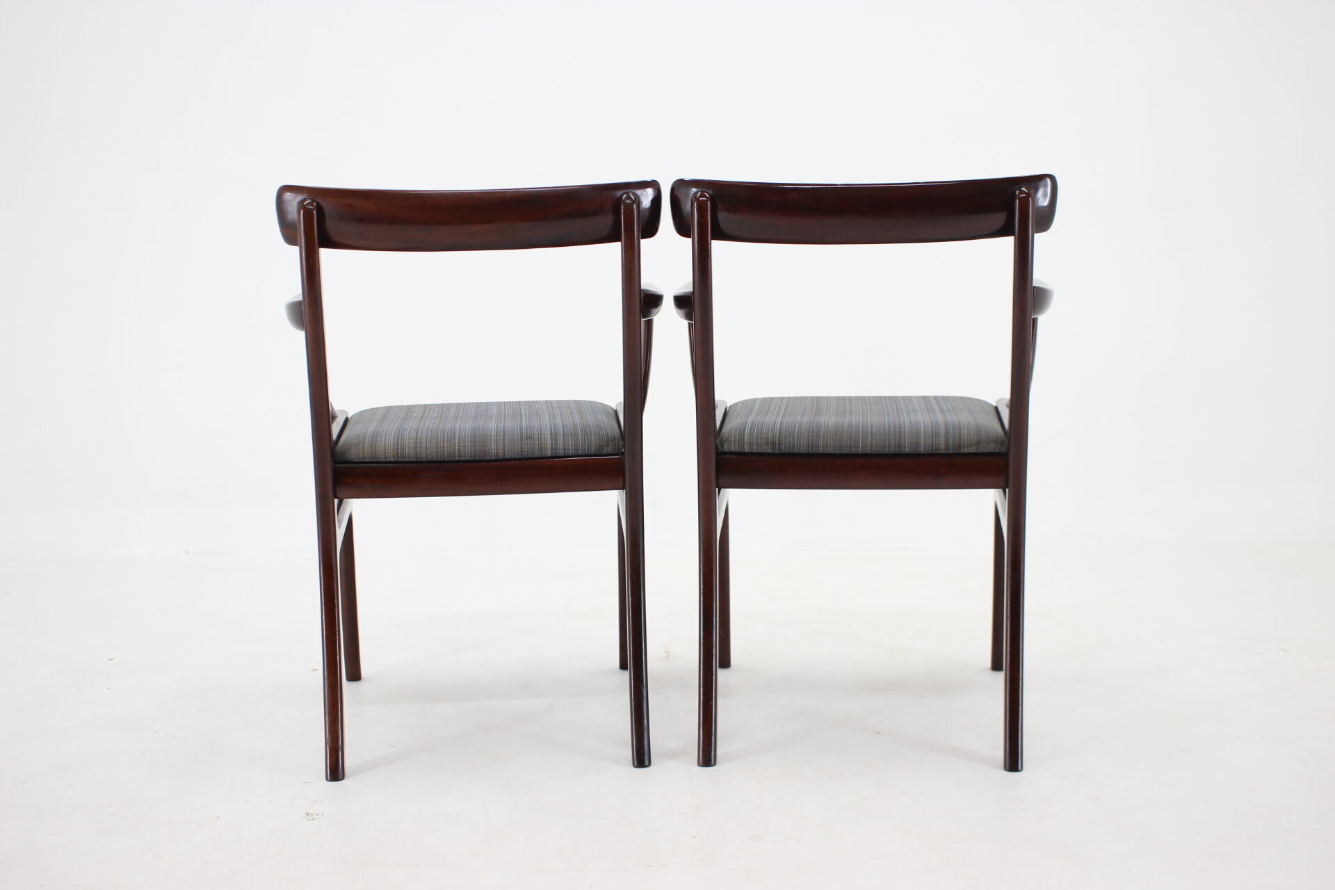 1950s Ole Wanscher chairs in Mahogany Denmark