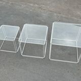 Pull out tables design Max Sauze, édited by Iscocèle