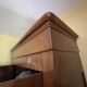 Armoire ancienne bretonne en bois massif