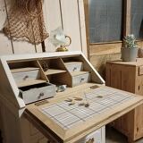 Commode secrétaire bois