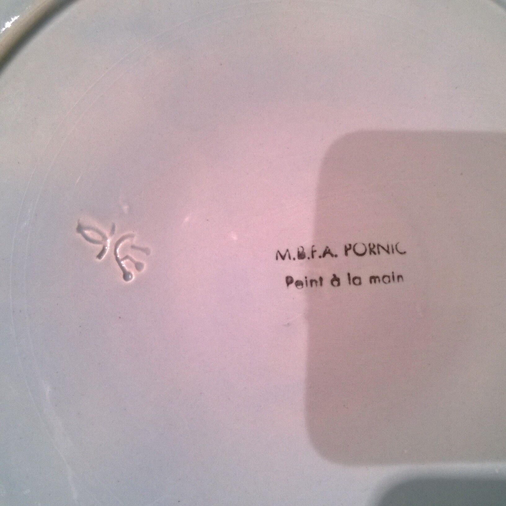 Pornic Faïencerie Oyster Plates 1960