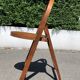 6 wooden folding chairs Stol Kamnik Yugoslavia design Zascitni Zhak