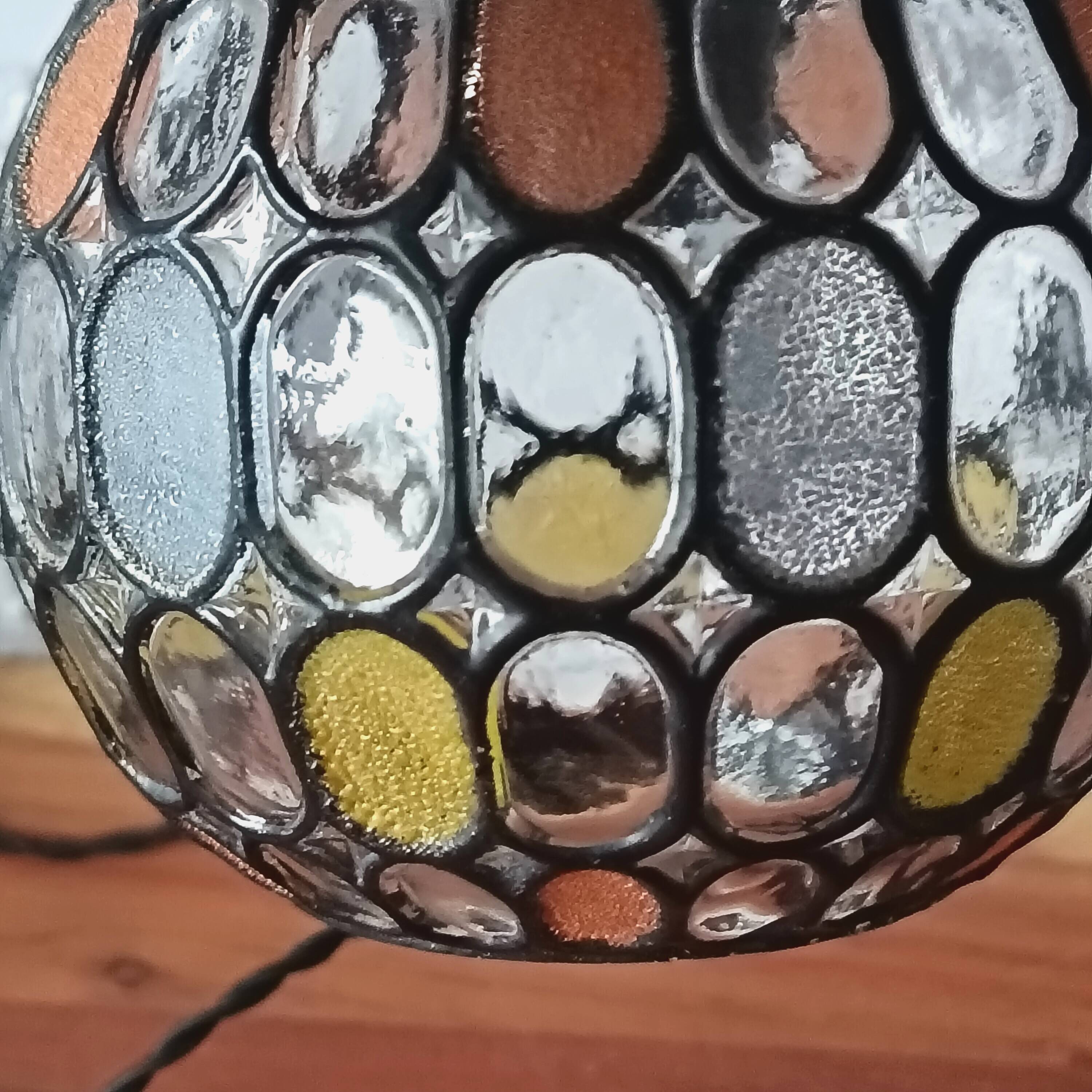 LIMBURG 1970 coloured glass pendant lights, MIRABEL pendants