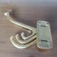 Coatrack swivel brass 70s