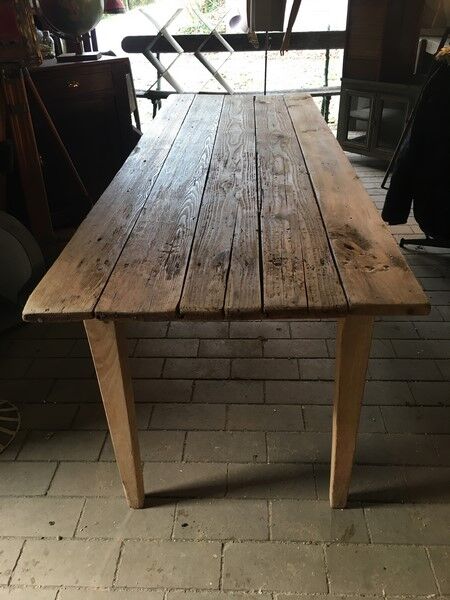 Old campaign table in the early 20th century