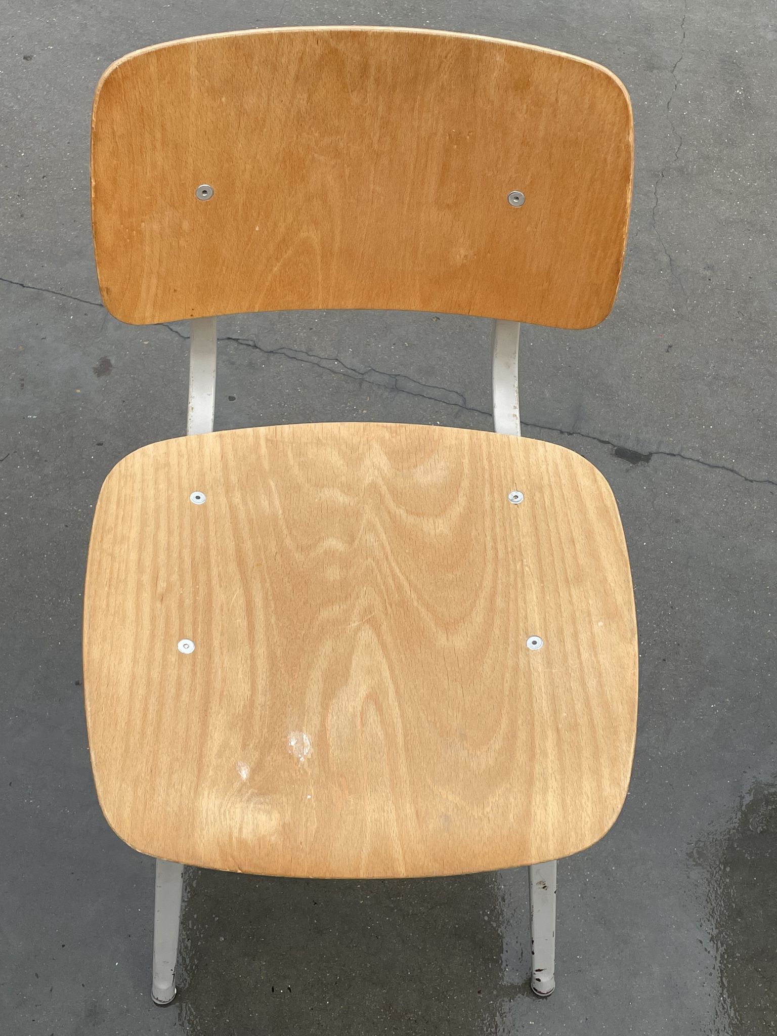 Set of 4 first edition Revolt chairs, Friso Kramer for Ahrend de Cirkel