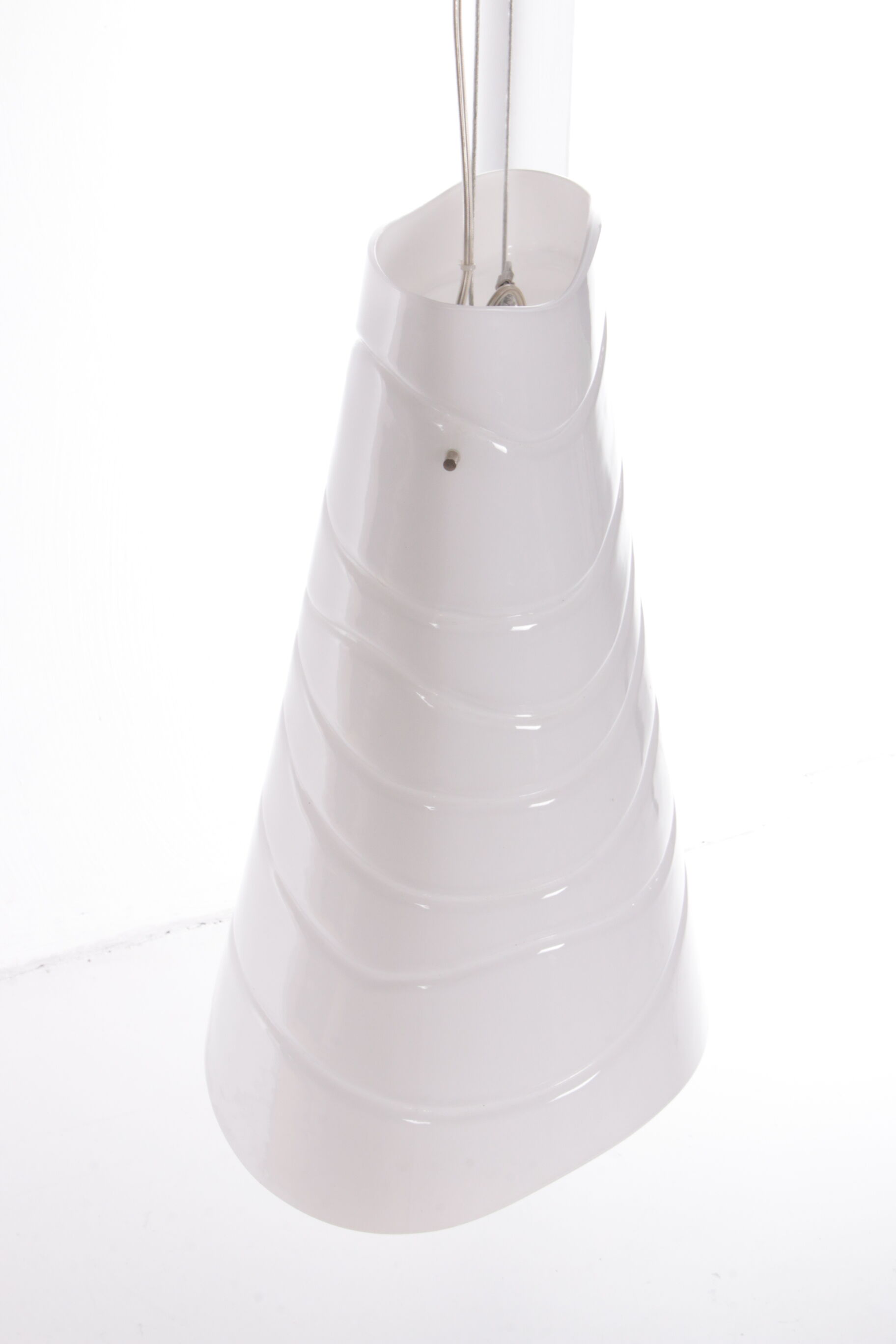 Italian hanging lamp murano glass made by avmazzega,1990 italy