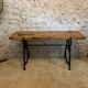 Established cast-iron stand shop console