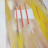 Minimalist geometric painting