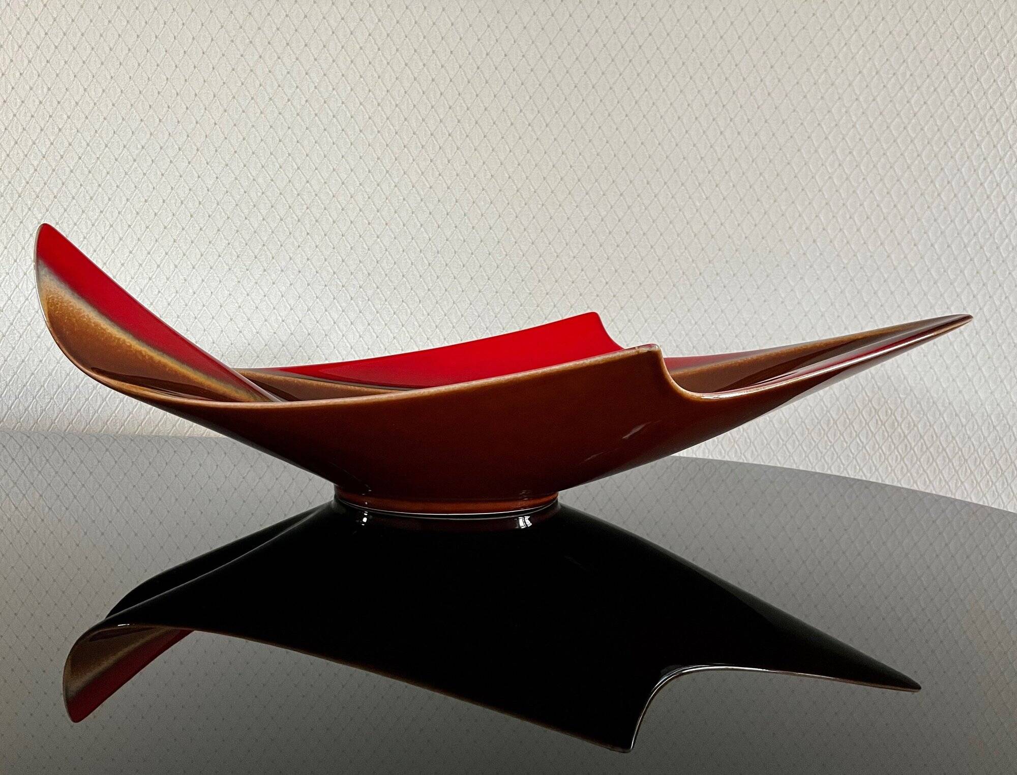 Large Vintage Cup • Centerpiece • XXL • Ceramic • Verceram • 1950